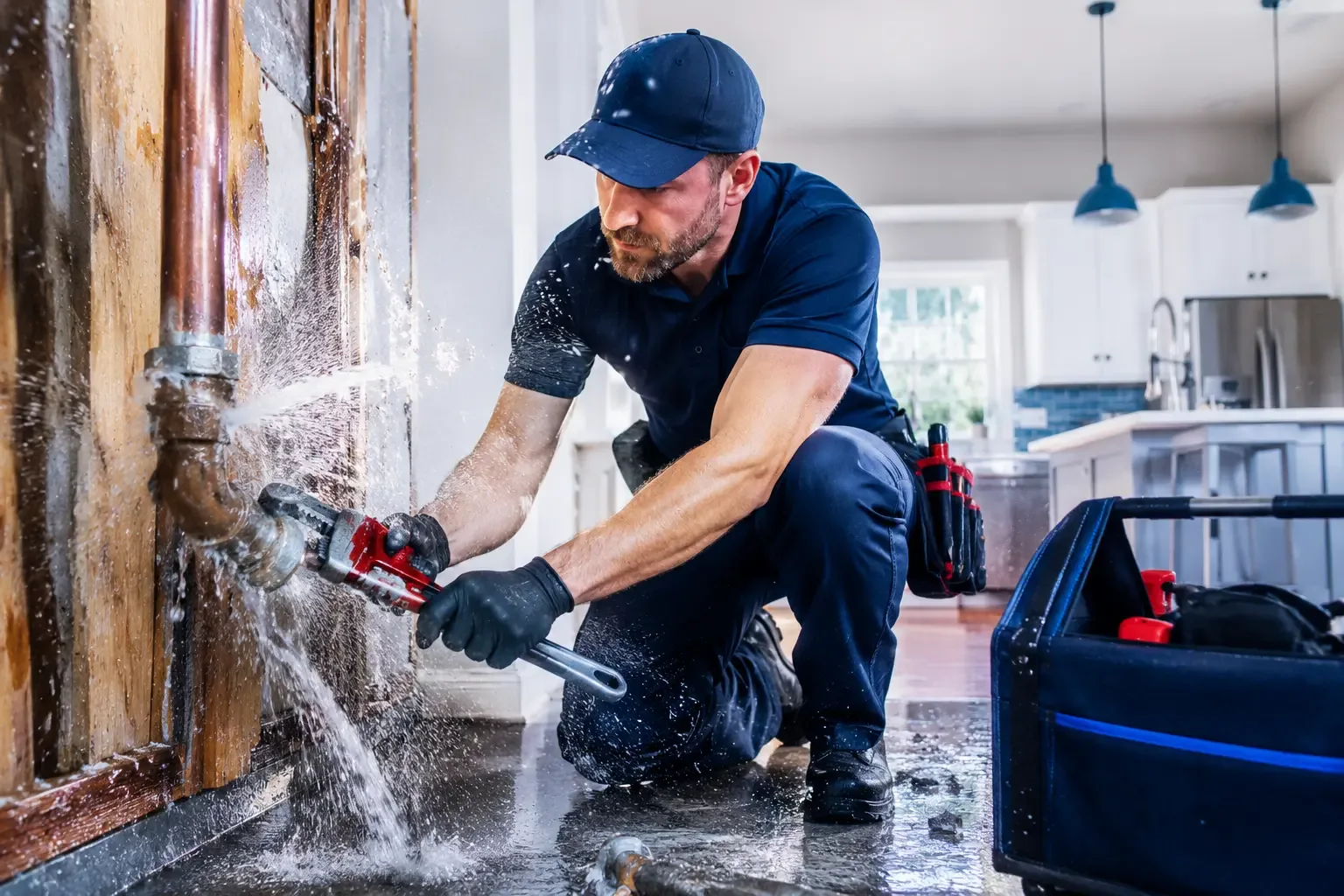 Local emergency pipe repair professionals in Robbins, TN